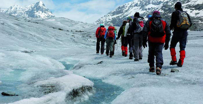 WE sur le glacier