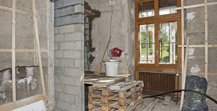 23.07.19 - Bientôt le cassel lounge sera prêt pour l’installation de l’ascenseur et de la cuisine.
