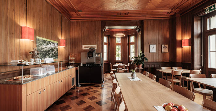 Tee-Salon der Villa Cassel