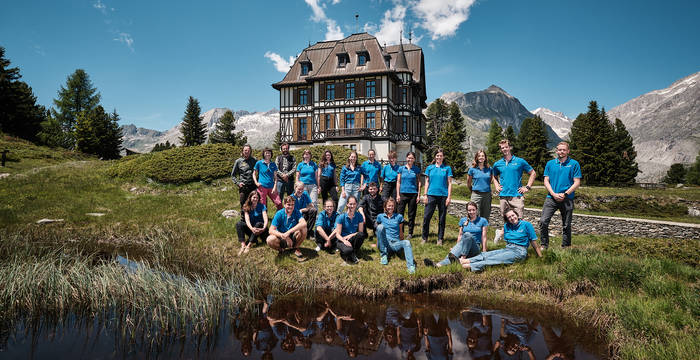 Team Zentrum Aletsch 2022 © Pascal Gertschen