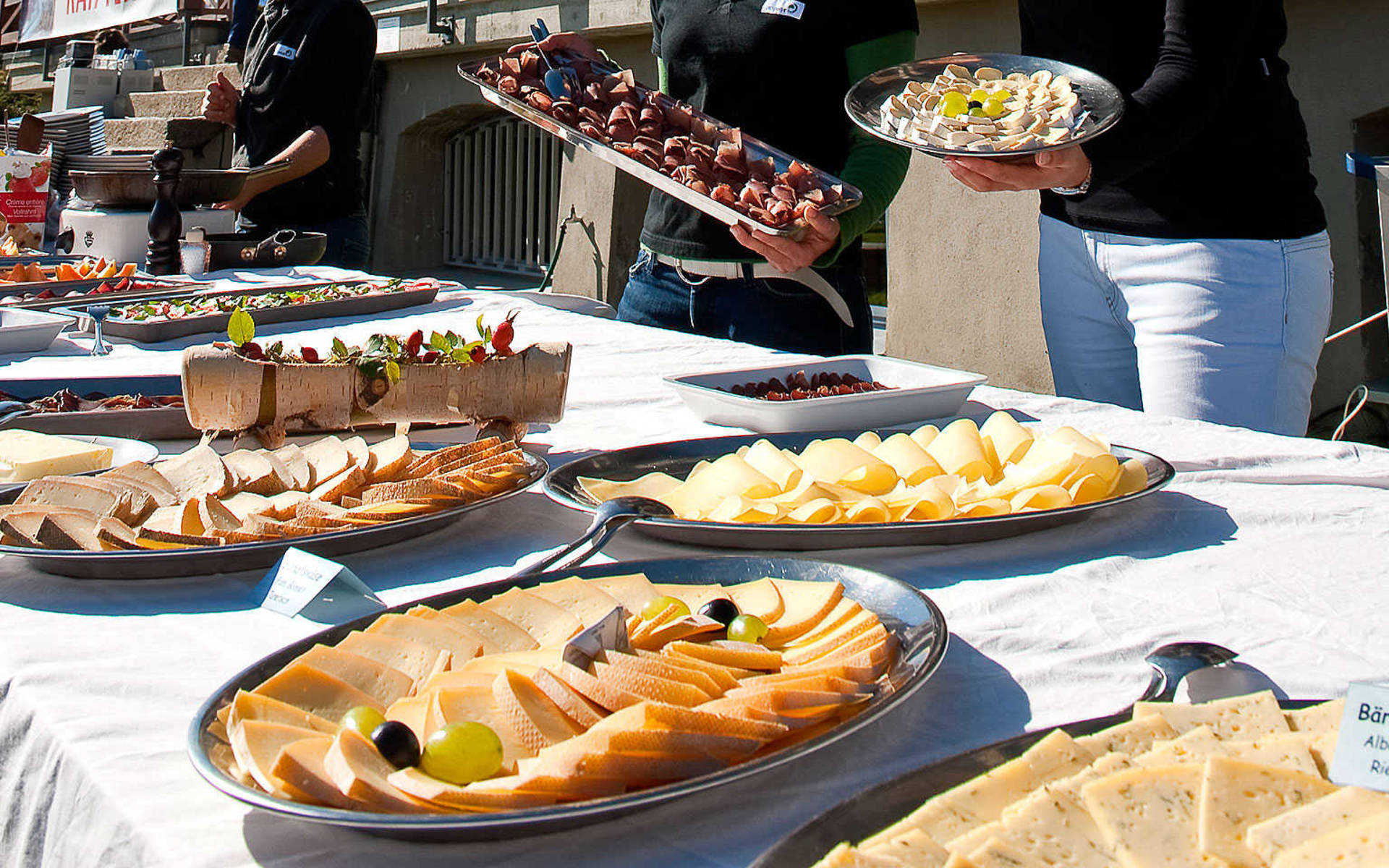 Gaumenschmaus am Herbstbrunch der Villa Cassel © Pro Natura