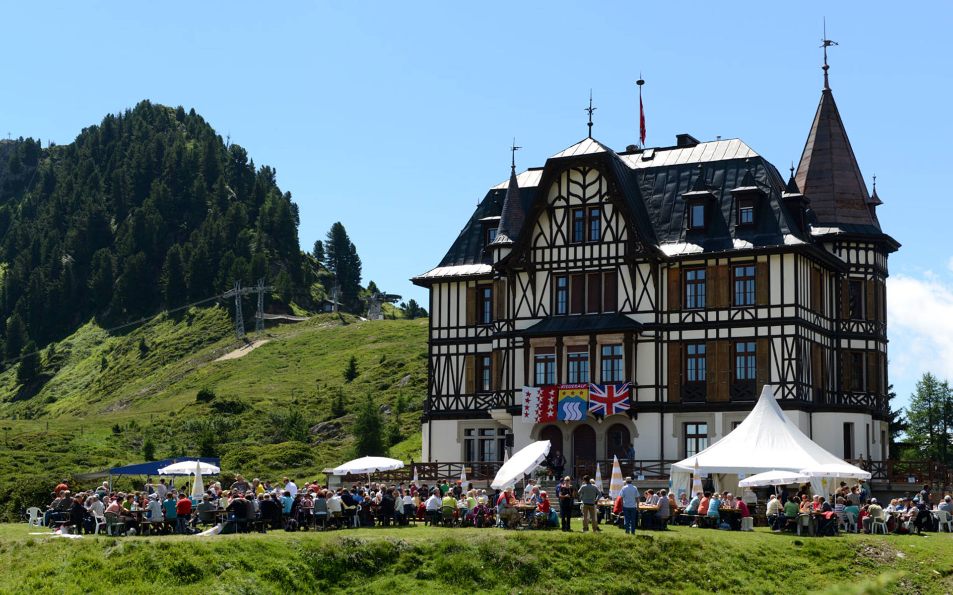 Villa Cassel © Pro Natura Zentrum Aletsch