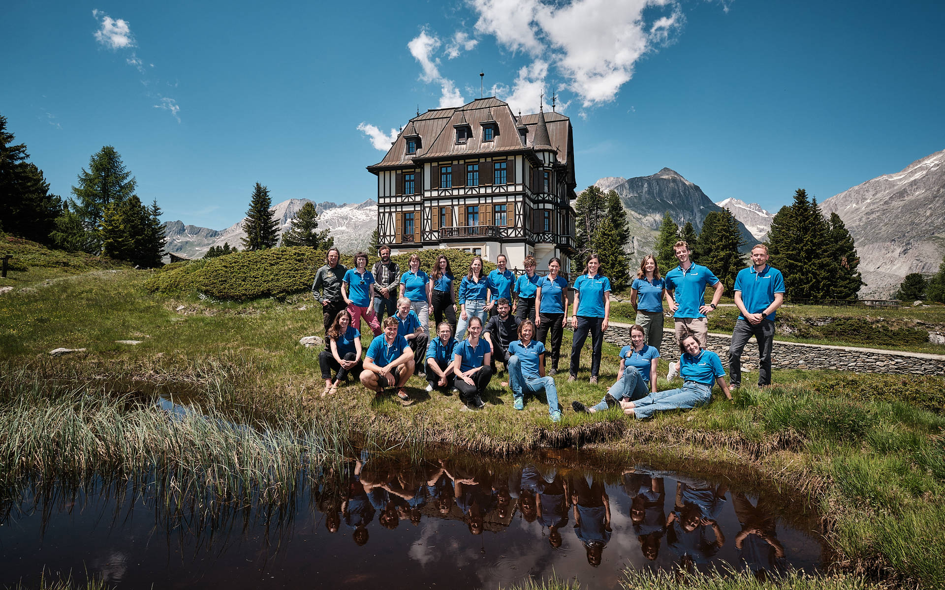 Team Zentrum Aletsch 2022 © Pascal Gertschen