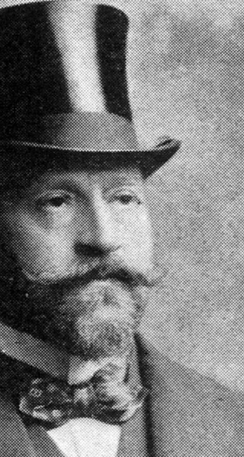 Portrait Foto Sir Ernest Cassel